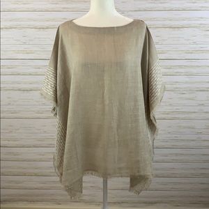 J. Jill Lightweight Linen Poncho